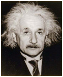 Alber Einstein teorizzo la luce laser