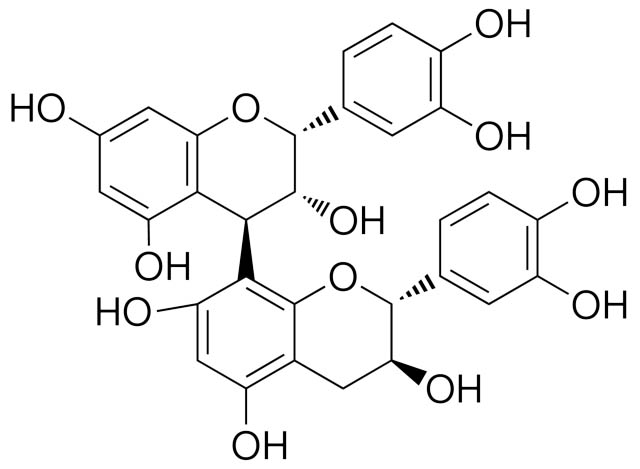proantocianidina B2 molecola struttura chimica