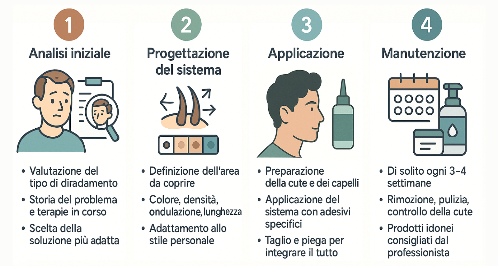 infoltimento capelli