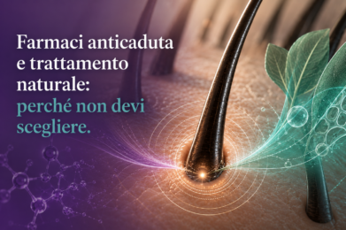 Farmaci anticaduta e trattamento naturale Hilaria: molecola e foglia che convergono sul follicolo